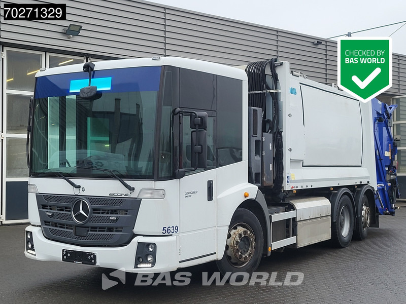 Mercedes-Benz Econic 2630 6X2 17m3 Joab Anaconda twin Lenkachse CNG Euro 6 - شاحنة النفايات: صورة 1 Mercedes-Benz Econic 2630 6X2 17m3 Joab Anaconda twin Lenkachse CNG Euro 6 - شاحنة النفايات: صورة 1