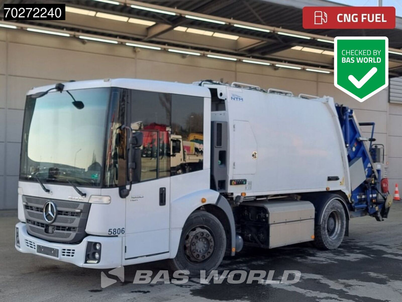 Mercedes-Benz Econic 4X2 CNG! Engine 13m3 NTM KGLS-HL Big-Axle Euro 6 - شاحنة النفايات: صورة 1 Mercedes-Benz Econic 4X2 CNG! Engine 13m3 NTM KGLS-HL Big-Axle Euro 6 - شاحنة النفايات: صورة 1