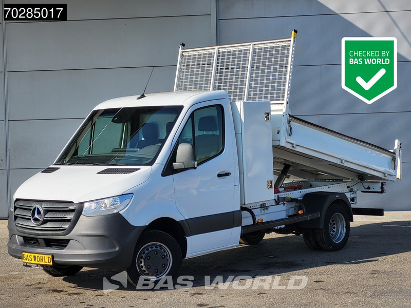 Mercedes-Benz Sprinter 514 CDI Open Laadbak met Kist Dubbellucht 3,5t Trekhaak Airco Euro6 Pritsche Pickup Open Box 2m3 A/C Towbar - شاحنة مفتوحة: صورة 1 Mercedes-Benz Sprinter 514 CDI Open Laadbak met Kist Dubbellucht 3,5t Trekhaak Airco Euro6 Pritsche Pickup Open Box 2m3 A/C Towbar - شاحنة مفتوحة: صورة 1