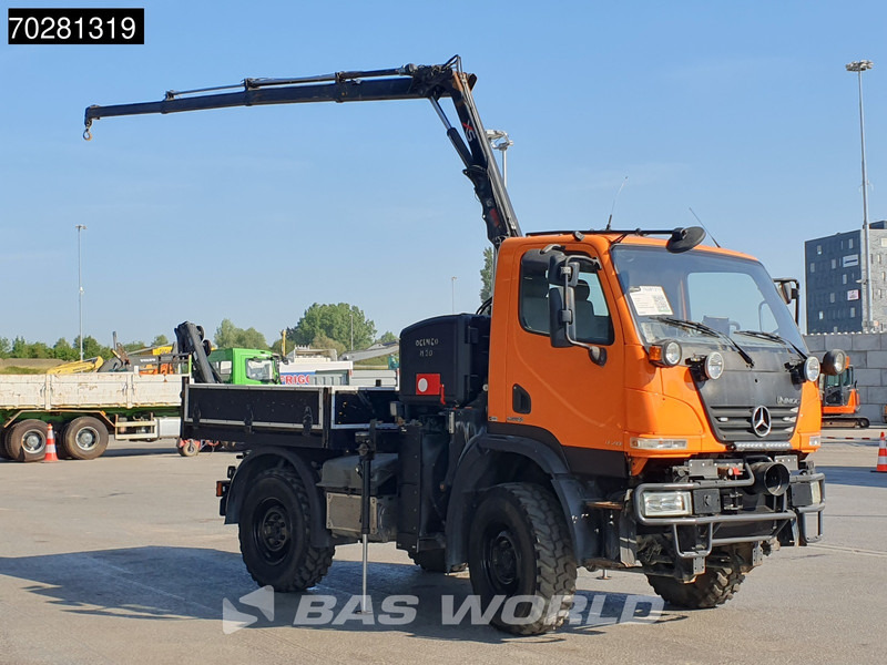 Mercedes-Benz U20 4X4 Hiab 022D-3 HIDUO Kran Crane Hydraulic Euro 5 - شاحنات مسطحة, شاحنة كرين: صورة 3 Mercedes-Benz U20 4X4 Hiab 022D-3 HIDUO Kran Crane Hydraulic Euro 5 - شاحنات مسطحة, شاحنة كرين: صورة 3
