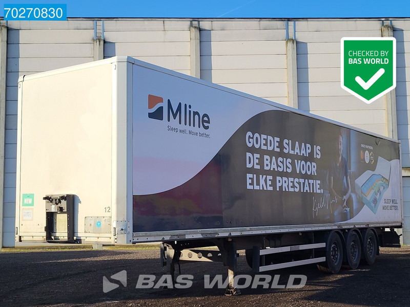 نصف مقطورة صندوق مغلق Merker S 338 RH TUV 09/25 Rolltor: صورة 1