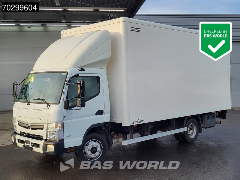 Mitsubishi Fuso 7C15 4X2 7.5tonner Manual 1000kg Ladebordwand Euro 6 - شاحنة مقفلة: صورة 1 Mitsubishi Fuso 7C15 4X2 7.5tonner Manual 1000kg Ladebordwand Euro 6 - شاحنة مقفلة: صورة 1