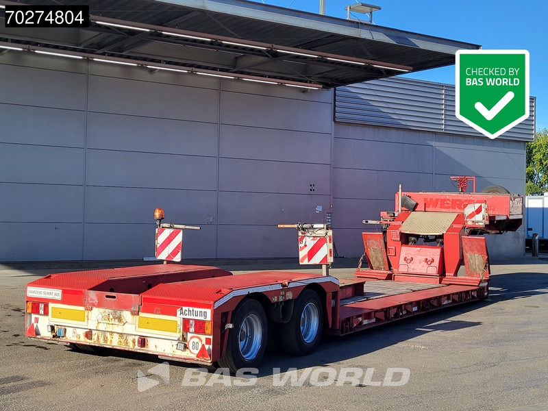 Nooteboom EURO-38-02 Extendable 4500 mm Gooseneck - عربة منخفضة مسطحة نصف مقطورة: صورة 1 Nooteboom EURO-38-02 Extendable 4500 mm Gooseneck - عربة منخفضة مسطحة نصف مقطورة: صورة 1