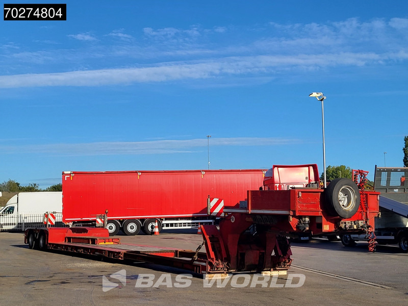 Nooteboom EURO-38-02 Extendable 4500 mm Gooseneck - عربة منخفضة مسطحة نصف مقطورة: صورة 5 Nooteboom EURO-38-02 Extendable 4500 mm Gooseneck - عربة منخفضة مسطحة نصف مقطورة: صورة 5