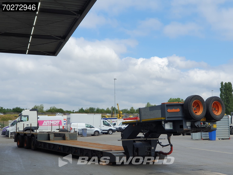 Nooteboom EURO-48-03 3x Lenkachse Extendable Gooseneck - عربة منخفضة مسطحة نصف مقطورة: صورة 5 Nooteboom EURO-48-03 3x Lenkachse Extendable Gooseneck - عربة منخفضة مسطحة نصف مقطورة: صورة 5