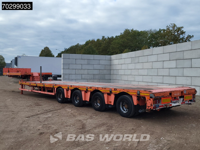 Nooteboom MC0-73-04V 4 axles Triple (3) Extendable 3x Steering Axle - عربة منخفضة مسطحة نصف مقطورة: صورة 3 Nooteboom MC0-73-04V 4 axles Triple (3) Extendable 3x Steering Axle - عربة منخفضة مسطحة نصف مقطورة: صورة 3