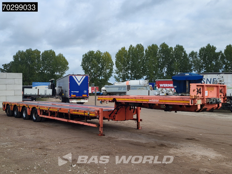 Nooteboom MC0-73-04V 4 axles Triple (3) Extendable 3x Steering Axle - عربة منخفضة مسطحة نصف مقطورة: صورة 5 Nooteboom MC0-73-04V 4 axles Triple (3) Extendable 3x Steering Axle - عربة منخفضة مسطحة نصف مقطورة: صورة 5