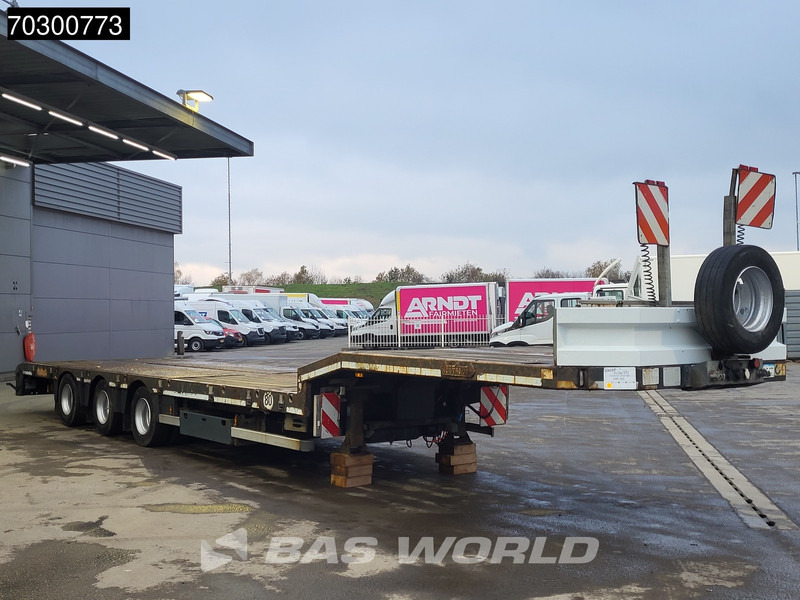 Nooteboom OSD 48 03V L 3 axles Steering Axle Extendable 680cm - عربة منخفضة مسطحة نصف مقطورة: صورة 3 Nooteboom OSD 48 03V L 3 axles Steering Axle Extendable 680cm - عربة منخفضة مسطحة نصف مقطورة: صورة 3