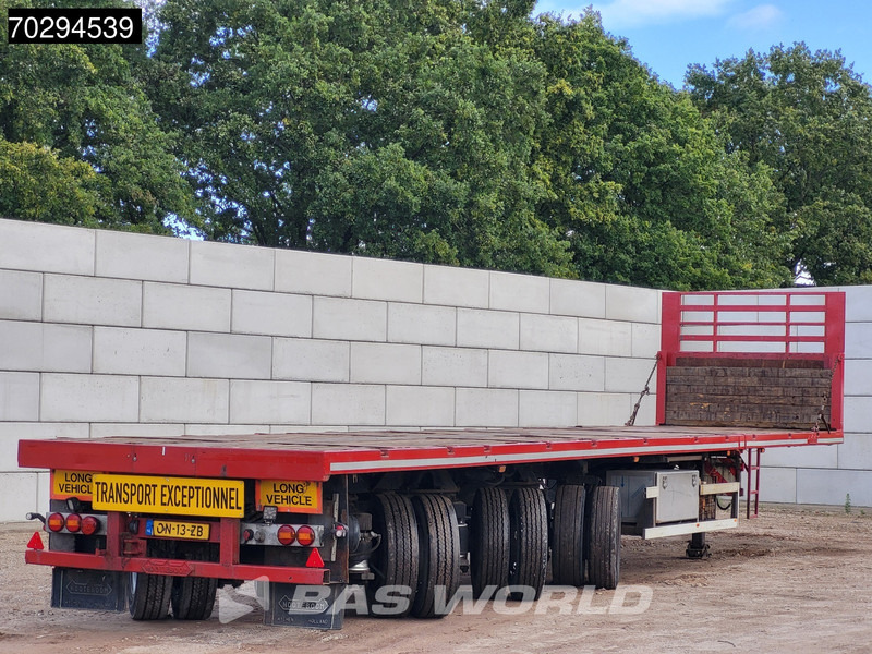 Nooteboom OVB-48-03V 2x uitschuifbaar 1195-2735cm APK 04/26 3xgestuurd - عربة منخفضة مسطحة نصف مقطورة: صورة 1 Nooteboom OVB-48-03V 2x uitschuifbaar 1195-2735cm APK 04/26 3xgestuurd - عربة منخفضة مسطحة نصف مقطورة: صورة 1