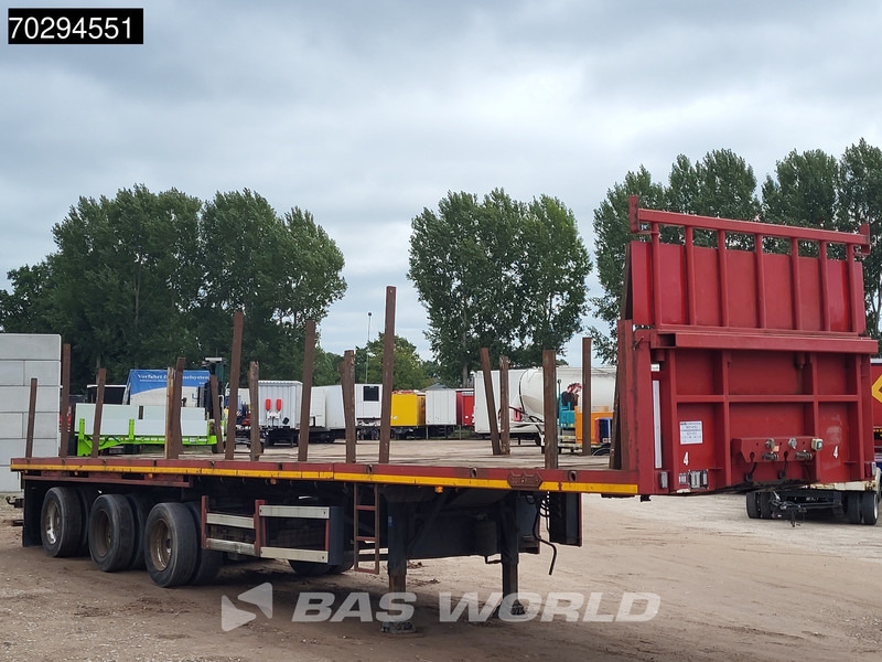 Nooteboom OVB-48VV Uitschuifbaar 1196-1991 cm 3xgestuurd - عربة منخفضة مسطحة نصف مقطورة: صورة 5 Nooteboom OVB-48VV Uitschuifbaar 1196-1991 cm 3xgestuurd - عربة منخفضة مسطحة نصف مقطورة: صورة 5