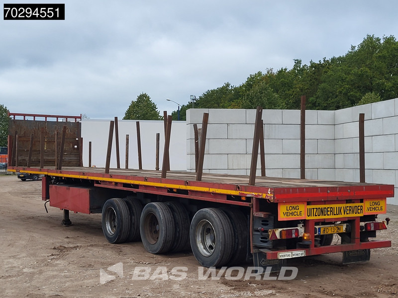 Nooteboom OVB-48VV Uitschuifbaar 1196-1991 cm 3xgestuurd - عربة منخفضة مسطحة نصف مقطورة: صورة 3 Nooteboom OVB-48VV Uitschuifbaar 1196-1991 cm 3xgestuurd - عربة منخفضة مسطحة نصف مقطورة: صورة 3