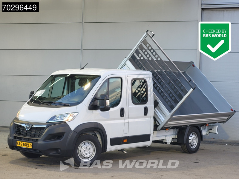 Opel Movano 140PK Driezijdige Kipper Dubbel Cabine Airco Cruise Euro6 Tipper Benne Kieper Dreiseitenkipper A/C Cruise control - قلاب صغير: صورة 1 Opel Movano 140PK Driezijdige Kipper Dubbel Cabine Airco Cruise Euro6 Tipper Benne Kieper Dreiseitenkipper A/C Cruise control - قلاب صغير: صورة 1