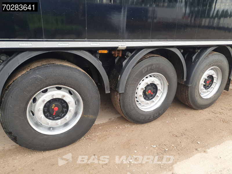 نصف مقطورة مباشرة Reisch RSBS-3-15 3 axles LANG-LKW 10mm Lift Axle Very good condition: صورة 15