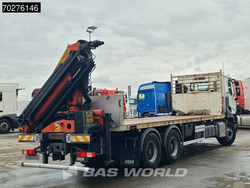 شاحنات مسطحة, شاحنة كرين Renault C 380 6X4 Palfinger PK18002-EH C Remote Retarder Euro 6: صورة 17