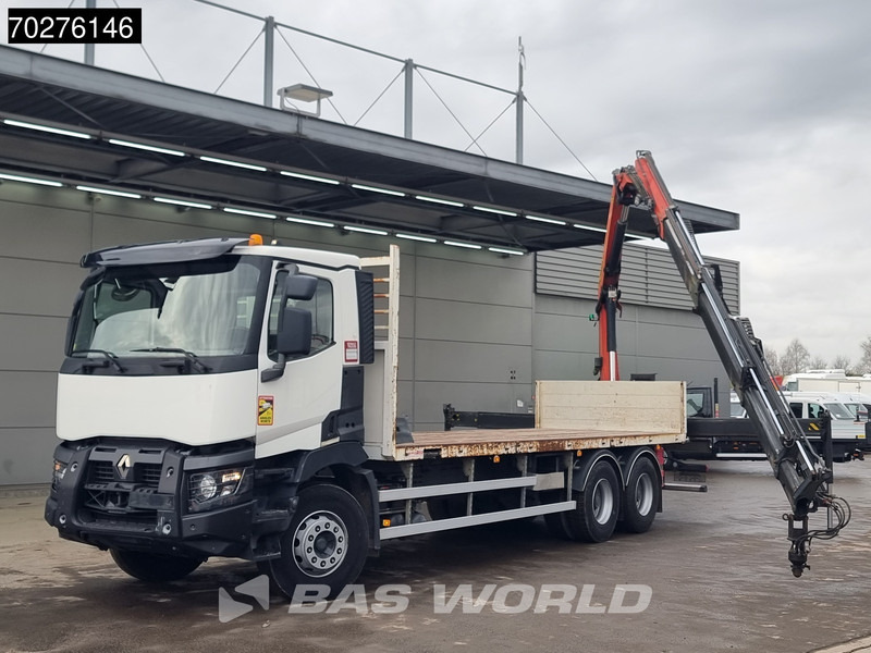 Renault C 380 6X4 Palfinger PK18002-EH C Remote Retarder Euro 6 - شاحنات مسطحة, شاحنة كرين: صورة 5 Renault C 380 6X4 Palfinger PK18002-EH C Remote Retarder Euro 6 - شاحنات مسطحة, شاحنة كرين: صورة 5
