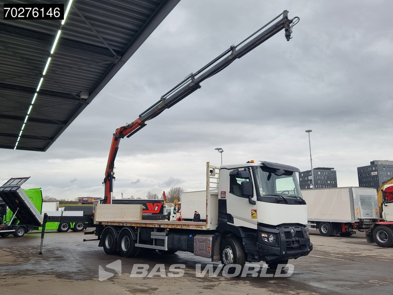 Renault C 380 6X4 Palfinger PK18002-EH C Remote Retarder Euro 6 - شاحنات مسطحة, شاحنة كرين: صورة 3 Renault C 380 6X4 Palfinger PK18002-EH C Remote Retarder Euro 6 - شاحنات مسطحة, شاحنة كرين: صورة 3