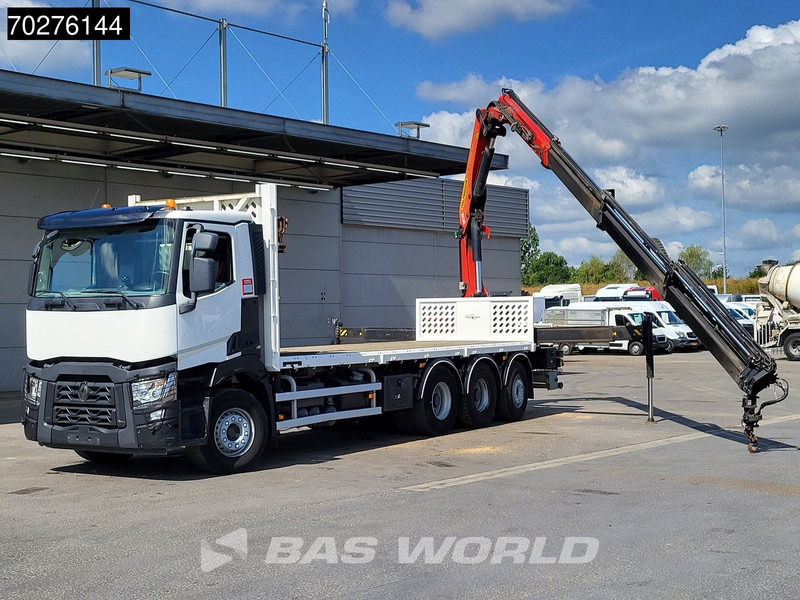 Renault C 380 8X4 Palfinger PK 23001 EH Remote Lift+Lenkachse Euro 6 - شاحنات مسطحة, شاحنة كرين: صورة 3 Renault C 380 8X4 Palfinger PK 23001 EH Remote Lift+Lenkachse Euro 6 - شاحنات مسطحة, شاحنة كرين: صورة 3