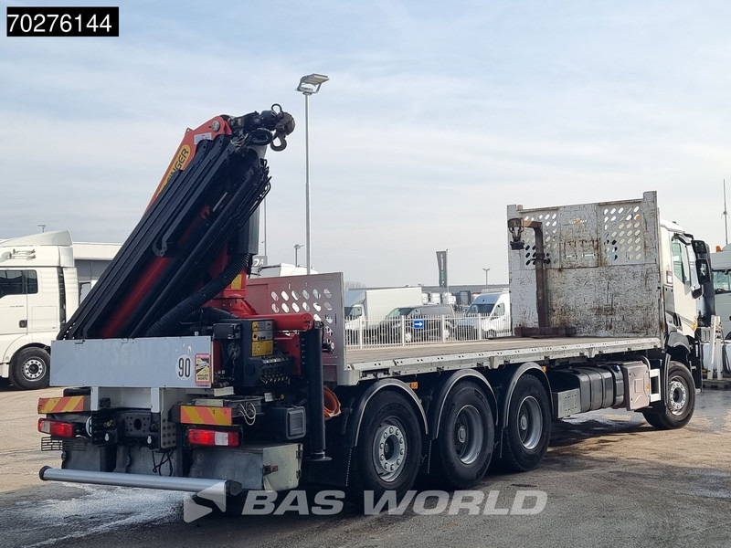 شاحنات مسطحة, شاحنة كرين Renault C 380 8X4 Palfinger PK 23001 EH Remote Lift+Lenkachse Euro 6: صورة 16