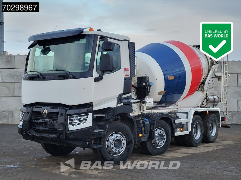 Renault C 380 C 8X4 9m3 Schwing Stetter mixer Steelsuspension Automatic Euro 6 - شاحنة خلاطة خرسانة: صورة 1 Renault C 380 C 8X4 9m3 Schwing Stetter mixer Steelsuspension Automatic Euro 6 - شاحنة خلاطة خرسانة: صورة 1