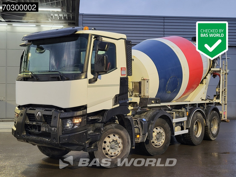 Renault C 380 C 8X4 Liebherr 9m3 Full Steel Big Axle Euro 6 - شاحنة خلاطة خرسانة: صورة 1 Renault C 380 C 8X4 Liebherr 9m3 Full Steel Big Axle Euro 6 - شاحنة خلاطة خرسانة: صورة 1