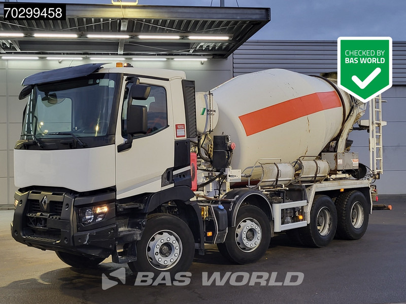 Renault C 430 8X4 8m3 Stetter mixer Steelsuspension Automatic euro 6 - شاحنة خلاطة خرسانة: صورة 1 Renault C 430 8X4 8m3 Stetter mixer Steelsuspension Automatic euro 6 - شاحنة خلاطة خرسانة: صورة 1