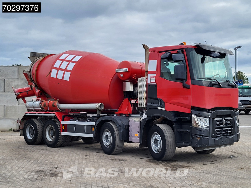 Renault C 430 8X4 9m3 Liebherr Mixer Steelsuspension Big-Axle Euro 6 - شاحنة خلاطة خرسانة: صورة 3 Renault C 430 8X4 9m3 Liebherr Mixer Steelsuspension Big-Axle Euro 6 - شاحنة خلاطة خرسانة: صورة 3