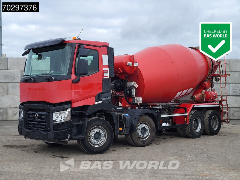 Renault C 430 8X4 9m3 Liebherr Mixer Steelsuspension Big-Axle Euro 6 - شاحنة خلاطة خرسانة: صورة 1 Renault C 430 8X4 9m3 Liebherr Mixer Steelsuspension Big-Axle Euro 6 - شاحنة خلاطة خرسانة: صورة 1