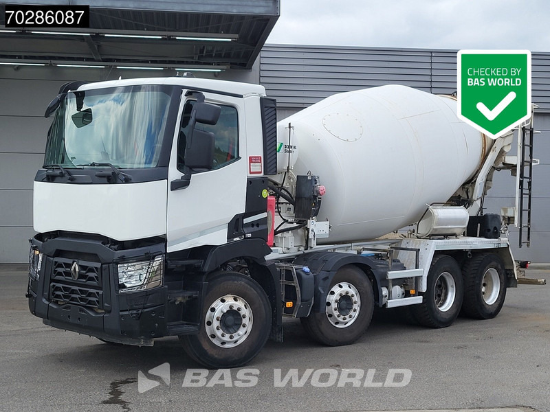 Renault C 430 8X4 9m3 Schwing Stetter Mixer Automatic Steelsuspension Euro 6 - شاحنة خلاطة خرسانة: صورة 1 Renault C 430 8X4 9m3 Schwing Stetter Mixer Automatic Steelsuspension Euro 6 - شاحنة خلاطة خرسانة: صورة 1