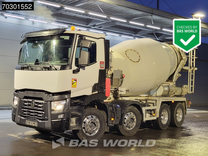 Renault C 430 8X4 9m3 Schwing Stetter mixer Steelsuspension Automatic Euro 6 - شاحنة خلاطة خرسانة: صورة 1 Renault C 430 8X4 9m3 Schwing Stetter mixer Steelsuspension Automatic Euro 6 - شاحنة خلاطة خرسانة: صورة 1