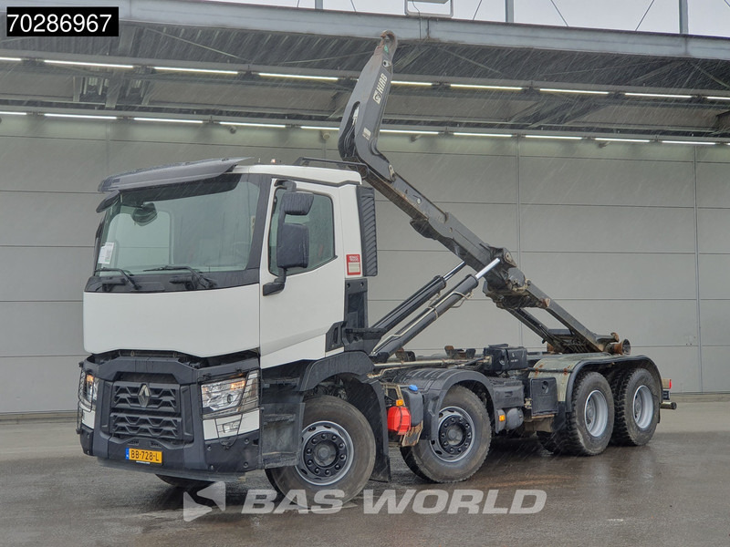 Renault C 430 8X4 NL-Truck Hiab XR21Z59-P-0-2A Hooklift Big-Axle Steelsuspension Euro 6 - شاحنة ذات خطاف: صورة 3 Renault C 430 8X4 NL-Truck Hiab XR21Z59-P-0-2A Hooklift Big-Axle Steelsuspension Euro 6 - شاحنة ذات خطاف: صورة 3