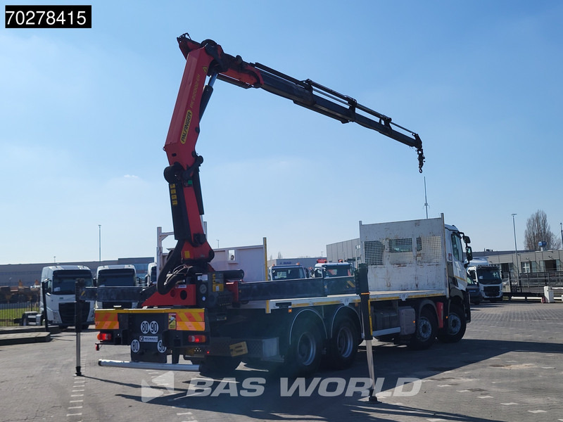 شاحنات مسطحة, شاحنة كرين Renault C 430 8X4 Palfinger 22002 EH kran Crane Big-Axle steel suspension Euro 6: صورة 9