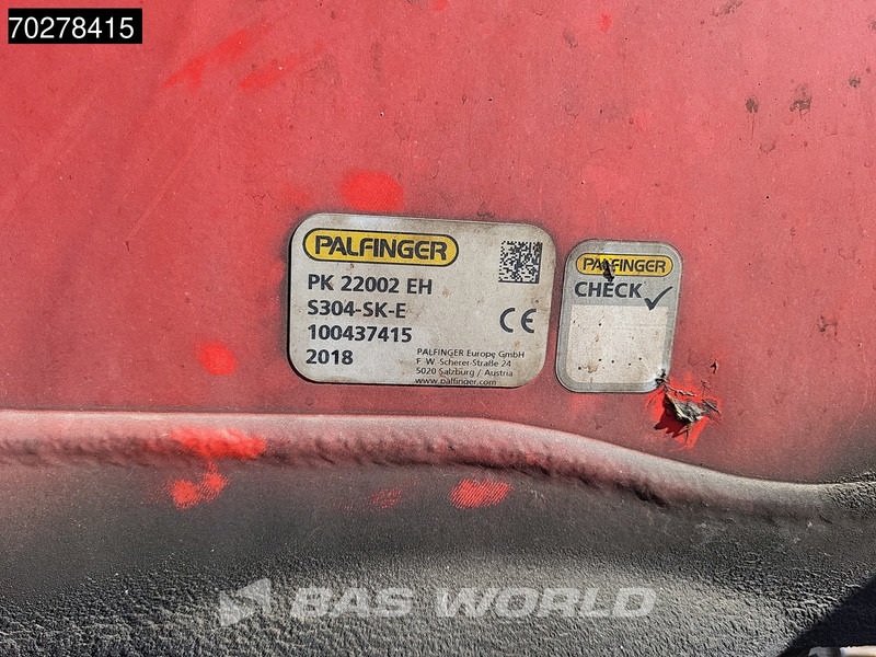 شاحنات مسطحة, شاحنة كرين Renault C 430 8X4 Palfinger 22002 EH kran Crane Big-Axle steel suspension Euro 6: صورة 11