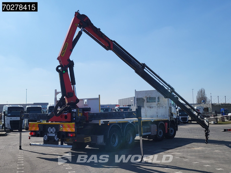 شاحنات مسطحة, شاحنة كرين Renault C 430 8X4 Palfinger 22002 EH kran Crane Big-Axle steel suspension Euro 6: صورة 8