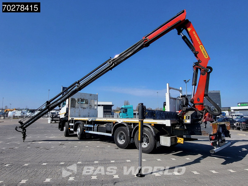 شاحنات مسطحة, شاحنة كرين Renault C 430 8X4 Palfinger 22002 EH kran Crane Big-Axle steel suspension Euro 6: صورة 6