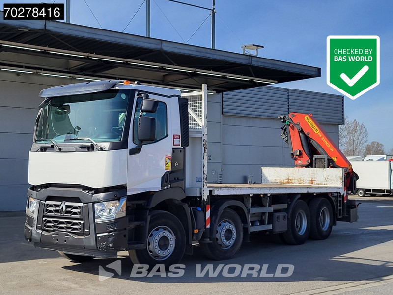 Renault C 430 8X4 Palfinger PK33002EH Euro 6 Big Axle - شاحنات مسطحة, شاحنة كرين: صورة 2 Renault C 430 8X4 Palfinger PK33002EH Euro 6 Big Axle - شاحنات مسطحة, شاحنة كرين: صورة 2