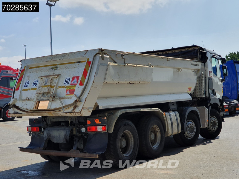شاحنة قلاب Renault C 460 8X4 15m3 Meiller Tipper Steelsuspension Automatic BigAxle Euro 6: صورة 8