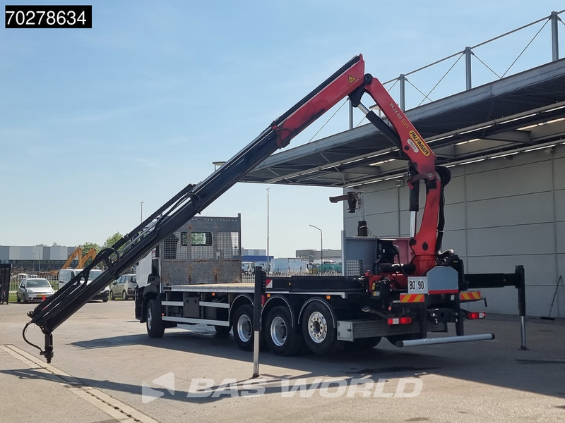 شاحنات مسطحة, شاحنة كرين Renault C 480 8X4 Palfinger 24.001 SLD5 Kran Crane Lift-Lenkachse Euro 6: صورة 7