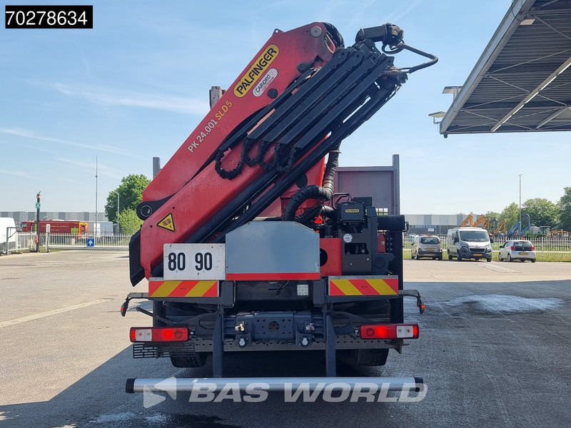 شاحنات مسطحة, شاحنة كرين Renault C 480 8X4 Palfinger 24.001 SLD5 Kran Crane Lift-Lenkachse Euro 6: صورة 13