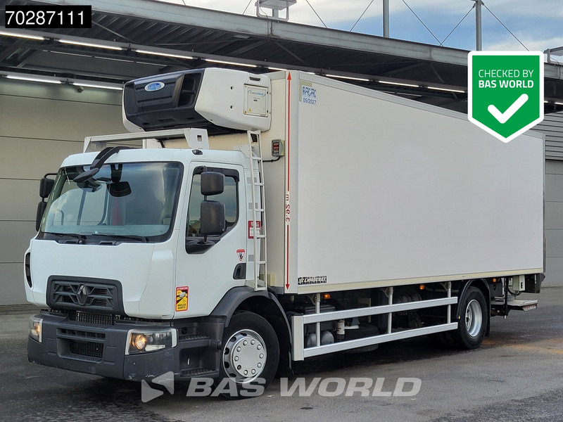 Renault D 280 4X2 Carrier Supra 1250 Mt Silent Lamberet Aufbau 2 compartments ladebordwand - شاحنة الفريزر: صورة 1 Renault D 280 4X2 Carrier Supra 1250 Mt Silent Lamberet Aufbau 2 compartments ladebordwand - شاحنة الفريزر: صورة 1