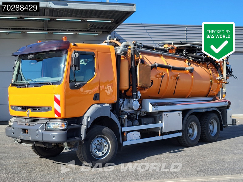 Renault Kerax 400 6X4 13m3 Wolftechnik Saugbagger Manual Big-Axle Euro 3 - شاحنة الشفط: صورة 1 Renault Kerax 400 6X4 13m3 Wolftechnik Saugbagger Manual Big-Axle Euro 3 - شاحنة الشفط: صورة 1
