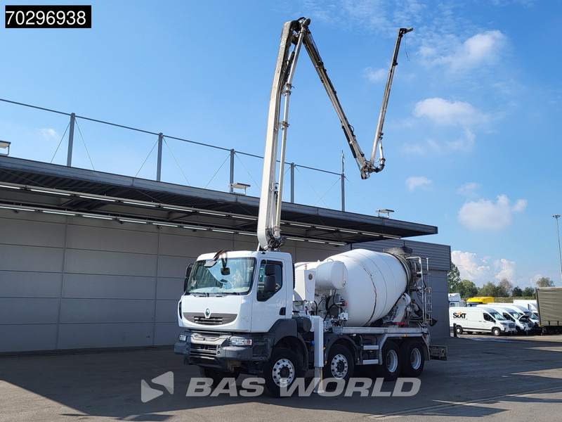 Renault Kerax 410 8X4 Mecbo PUMI 24 Mtr 7m3 mixer Automatic Euro 4 - مضخة خرسانة: صورة 3 Renault Kerax 410 8X4 Mecbo PUMI 24 Mtr 7m3 mixer Automatic Euro 4 - مضخة خرسانة: صورة 3