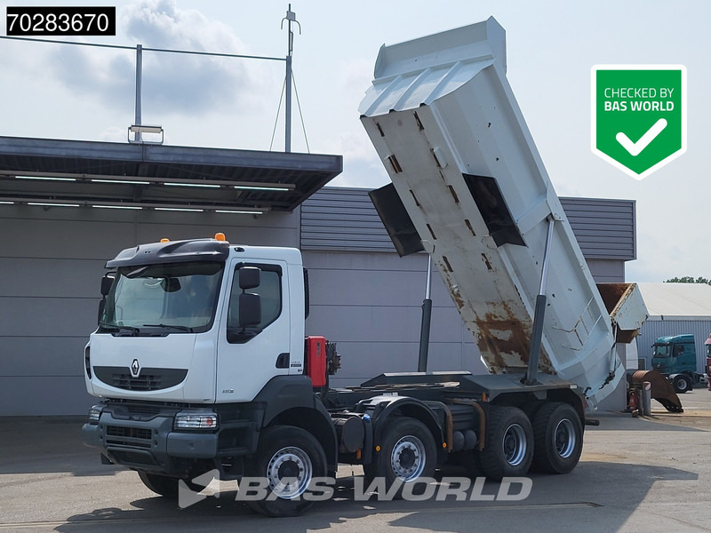 Renault Kerax 480 8X4 16m3 Forrez Bennes Retarder Optibrake+ Big-Axle Steelsuspension Euro5 - شاحنة قلاب: صورة 1 Renault Kerax 480 8X4 16m3 Forrez Bennes Retarder Optibrake+ Big-Axle Steelsuspension Euro5 - شاحنة قلاب: صورة 1