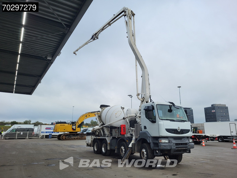 Renault Kerax 8X4 Mecbo M3-23/100-BZ Pomp+Mixer Big-Axle Steelsuspension Euro 5 - شاحنة خلاطة خرسانة: صورة 3 Renault Kerax 8X4 Mecbo M3-23/100-BZ Pomp+Mixer Big-Axle Steelsuspension Euro 5 - شاحنة خلاطة خرسانة: صورة 3