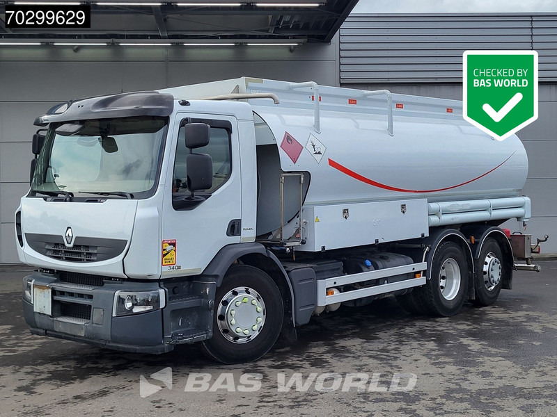 Renault Premium 340 6X2 18540 Liter Fuel tanker Retarder ADR Manual Euro 5 - شاحنة صهريج: صورة 1 Renault Premium 340 6X2 18540 Liter Fuel tanker Retarder ADR Manual Euro 5 - شاحنة صهريج: صورة 1