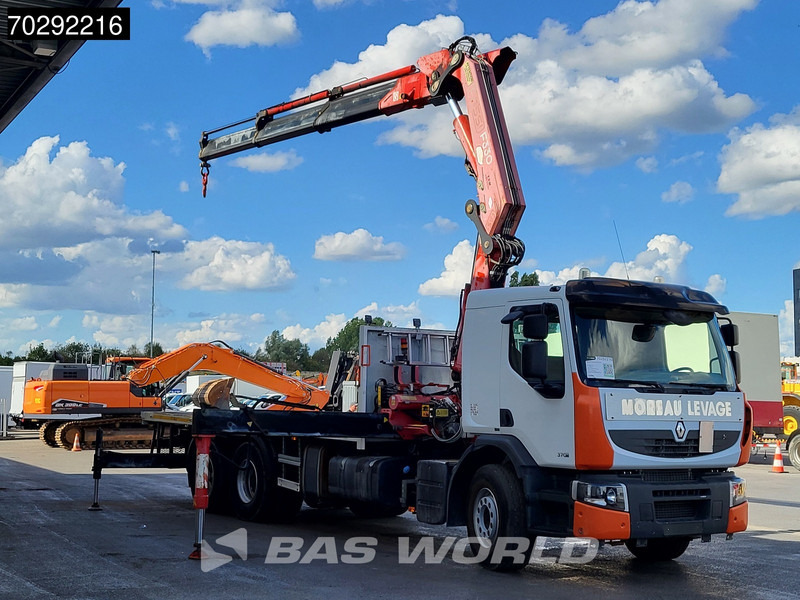 Renault Premium 370 6X2 Fassi F330B.23 Kran Crane Manual Big-Axle Lift-Axle Euro 4 - شاحنات مسطحة, شاحنة كرين: صورة 3 Renault Premium 370 6X2 Fassi F330B.23 Kran Crane Manual Big-Axle Lift-Axle Euro 4 - شاحنات مسطحة, شاحنة كرين: صورة 3