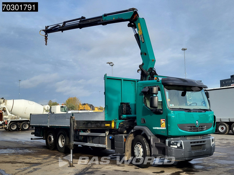 Renault Premium 380 6X2 Palfinger PK20002 Crane Kran Lift+Steering Axle Air suspension Euro 5 - شاحنات مسطحة, شاحنة كرين: صورة 3 Renault Premium 380 6X2 Palfinger PK20002 Crane Kran Lift+Steering Axle Air suspension Euro 5 - شاحنات مسطحة, شاحنة كرين: صورة 3