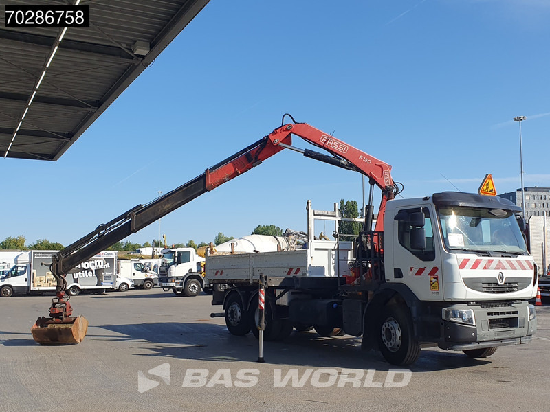 شاحنة قلاب, شاحنة كرين Renault Premium 380 Premium 6X2 Fassi F150A23 Crane Remote Tipper Manual Euro 5: صورة 6