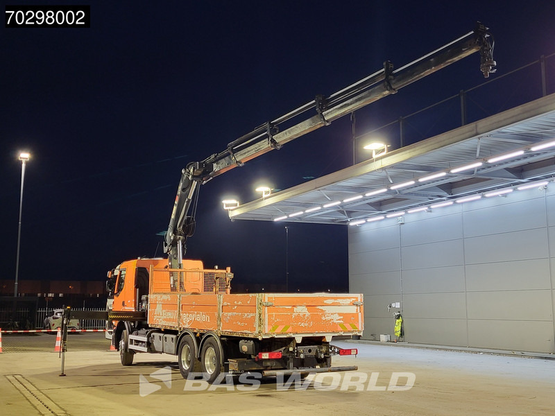 Renault Premium 430 Lander 6X4 211 EP-4 HIDUO Kran Crane Automatic Airco Euro 5 - شاحنات مسطحة, شاحنة كرين: صورة 3 Renault Premium 430 Lander 6X4 211 EP-4 HIDUO Kran Crane Automatic Airco Euro 5 - شاحنات مسطحة, شاحنة كرين: صورة 3