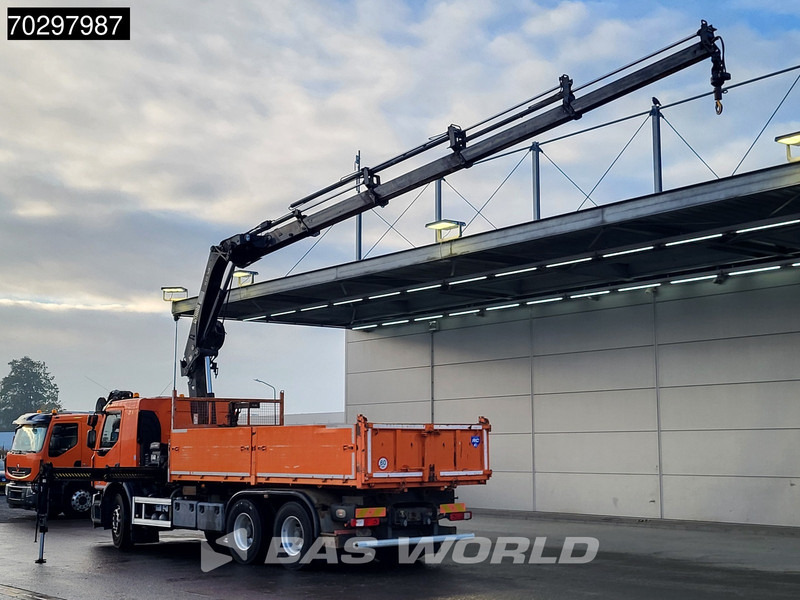 Renault Premium 430 Lander 6X4 HIAB 211 EP-4 Crane Kran 10m3Tipper Big-Axle Euro 5 - شاحنة قلاب, شاحنة كرين: صورة 2 Renault Premium 430 Lander 6X4 HIAB 211 EP-4 Crane Kran 10m3Tipper Big-Axle Euro 5 - شاحنة قلاب, شاحنة كرين: صورة 2