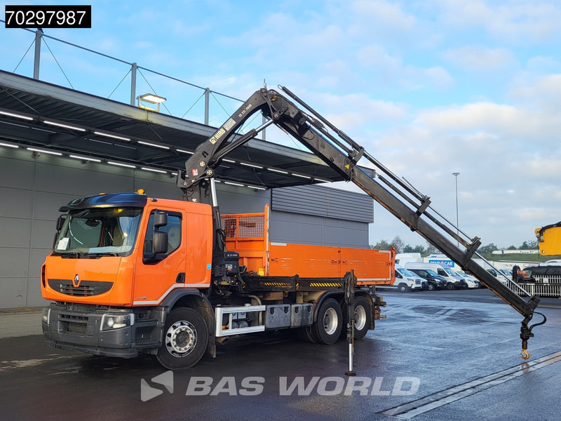 Renault Premium 430 Lander 6X4 HIAB 211 EP-4 Crane Kran 10m3Tipper Big-Axle Euro 5 - شاحنة قلاب, شاحنة كرين: صورة 5 Renault Premium 430 Lander 6X4 HIAB 211 EP-4 Crane Kran 10m3Tipper Big-Axle Euro 5 - شاحنة قلاب, شاحنة كرين: صورة 5